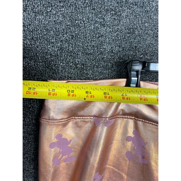 Disney World 50th Anniversary EARidescent Womens Size 2X Leggings Rose Gold - Picture 10 of 13